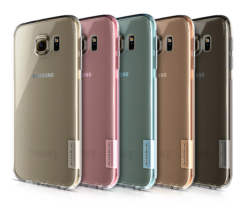Ốp lưng Silicon Samsung Galaxy S6 Edge hiệu Nillkin 
